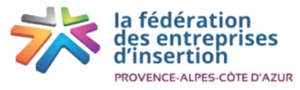 Le logo de la fédération des entreprises d'insertion Provence Alpe Côte d'Azur